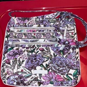 Vera Bradley Purple Floral Shoulder Bag